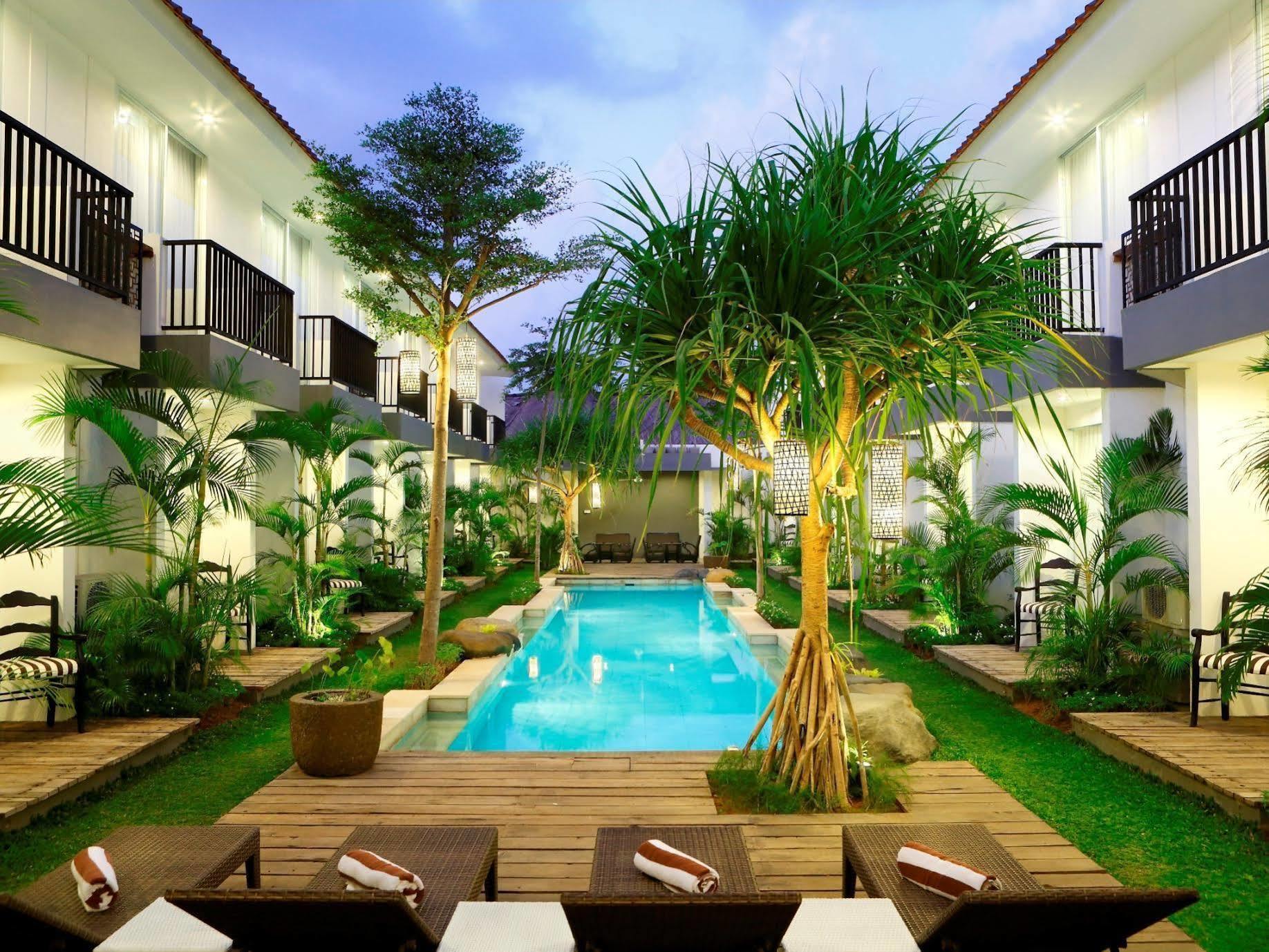 7 Bidadari Boutique Hotel Seminyak Kültér fotó